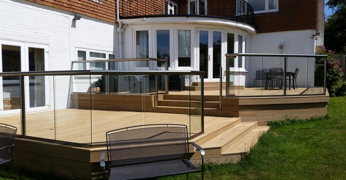 Composite decking & balustrade